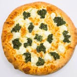 White Spinach Pizza