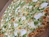 White Broccoli Pizza