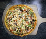 Pesto Garlic Chicken Pizza