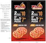 2 small pizza for $10