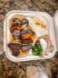 Beef Kabob Plate