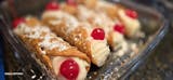 Cannoli with Cream & Cherry