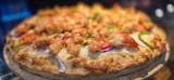 Sesame Chicken Chilie Pizza