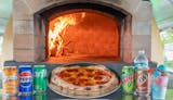 One Topping Pizza & Drink Special
