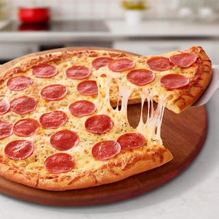 Beef Pepperoni Pizza