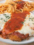 Pasta with Chicken Parm