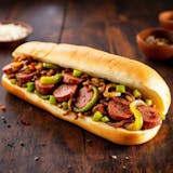 Sausage peppers and onions Sub