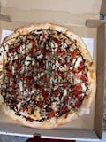 Grilled Chicken Balsamic Pizza