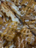 Waffle Fries Pizza