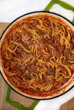 Spagetti With Meatsauce Catering