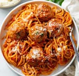 18. Meatballs Pasta