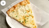 White Ricotta Pizza Slice