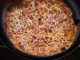 Cast Iron Cheese Pizza