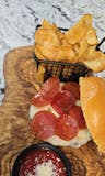 Pepperoni Pizza Burger Friday & Saturday Special