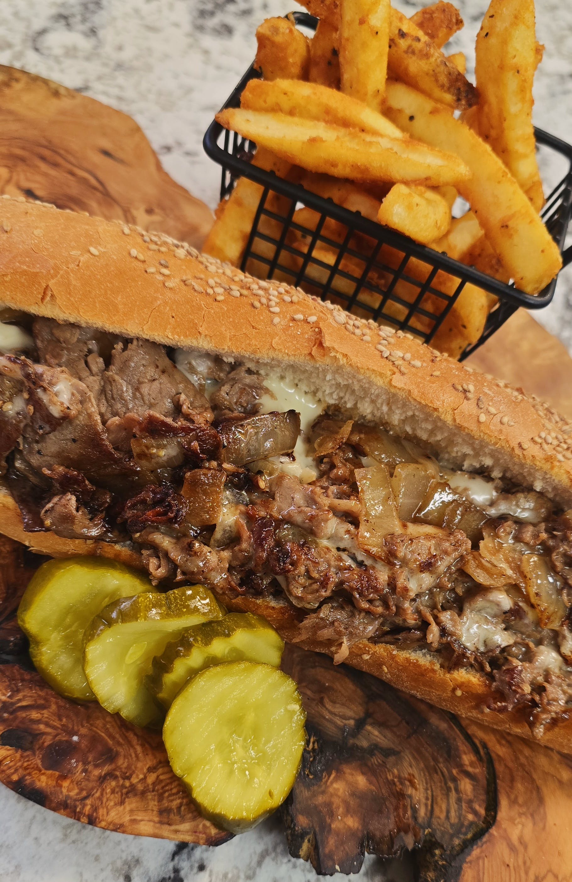 "THE BRADLEY" Cooper cheesesteak
