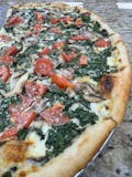 Roma White Spinach Pizza