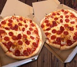 Two Medium One Topping Pizzas Special
