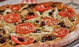 Artichoke & Basil Pesto Pizza