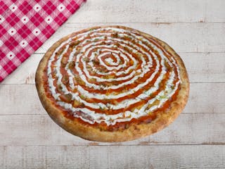 Buffalo Chicken Deluxe Pizza (halal)