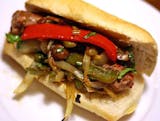 Sausage Parmigiana Sandwich