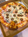 Meatball & Ricotta Pizza