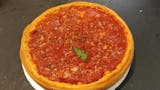 Margherita Deep Dish Pizza