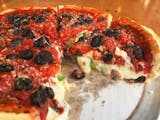 Veggie Deep Dish Pizza