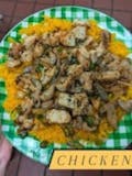 Chicken Tips Over Rice