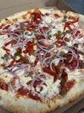 Sausage, Peppers & Onions Pizza