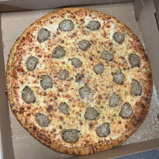 Mama's Meatball Marinara Pizza