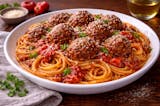 PASTA WITH MEATBALLS