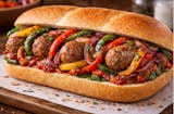 SAUSAGE, ONIONS & PEPPERS HERO