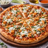 18” LARGE SIZE BUFFALO CHICEN GOURMET PIZZA