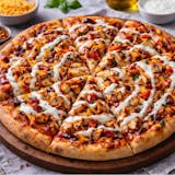18” LARGE SIZE BBQ CHICKEN GOURMET PIZZA
