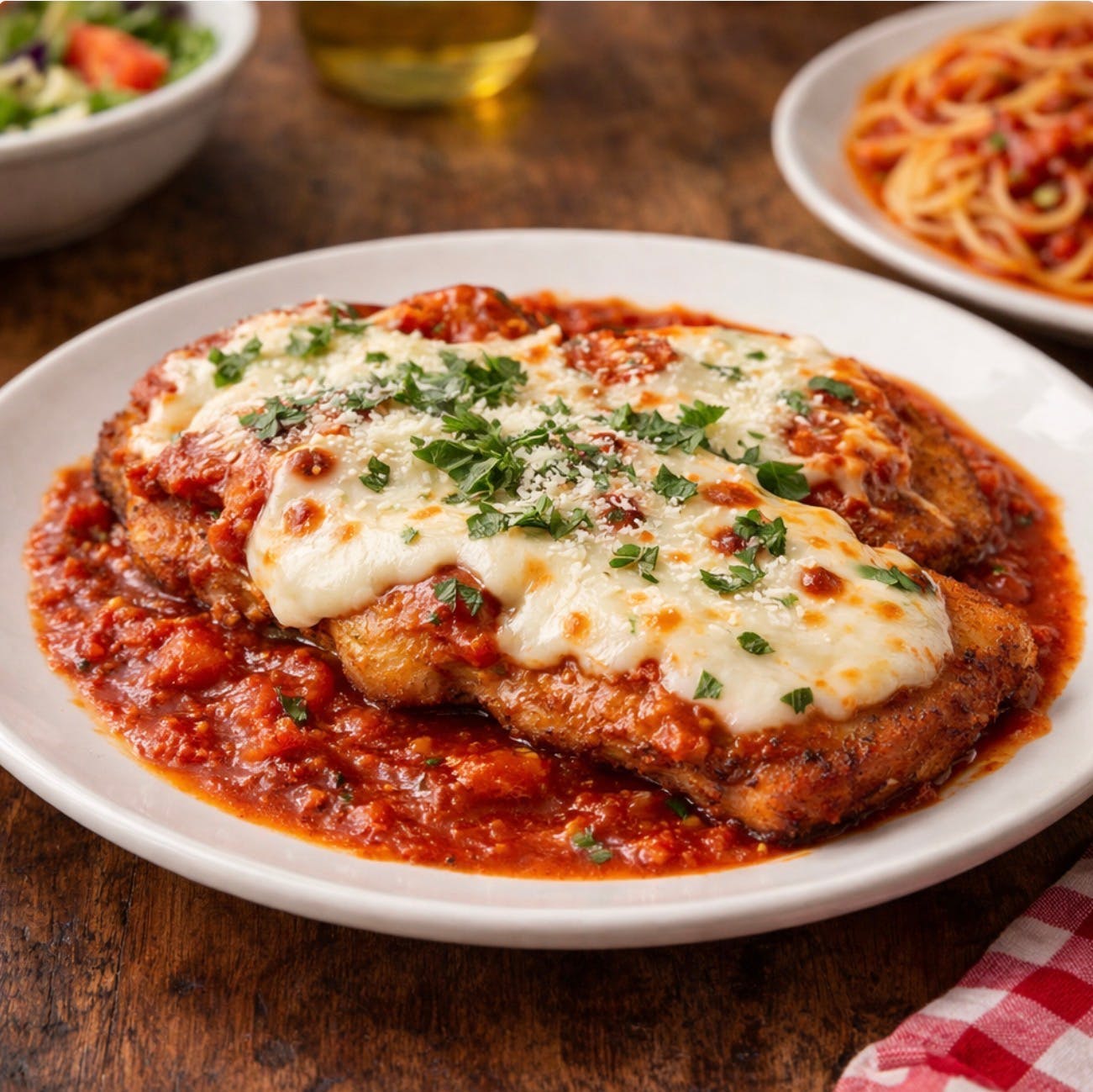 VEAL PARMIGIANA ENTREE