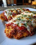 Chicken Parmigiana Dish