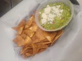 Homemade Guacamole Chips