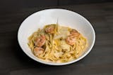 Fettucine Alfredo Camarones