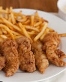 Kid's Chicken Tenders and drink