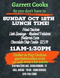 Sunday Lunch 10-12-25