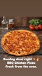 BBQ Chicken Wood Fired Pizza