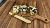 Appetizer Bruschetta Zucchini E Mozzarella