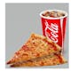 2 Pizza Slices & Can of Soda Special