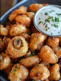 Fried Beer Batter Mushroom
