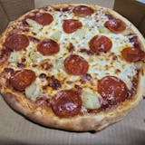 Large Pizza One Topping, Cheese Bread &  Strawberry Cheese Cake Monday Special