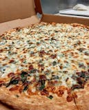 Spinach & Feta Garlino Style Pizza