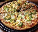 Spicy Garden Vegetable Delight Pizza