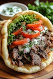 Beef Gyro on Pita