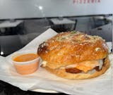 Chicken Vodka Garlic Knot Slider