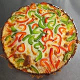 Red & Green Pepper Pizza